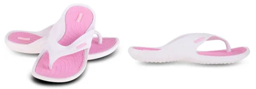 Шльопанці Aqua Speed RIVIERA 4365 білий, рожевий Уні 25