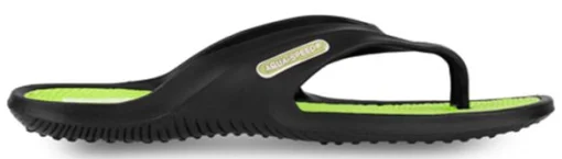 Шльопанці Aqua Speed RIVIERA 4366 чорний, салатовий Уні 25