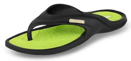 Шльопанці Aqua Speed RIVIERA 4366 чорний, салатовий Уні 25