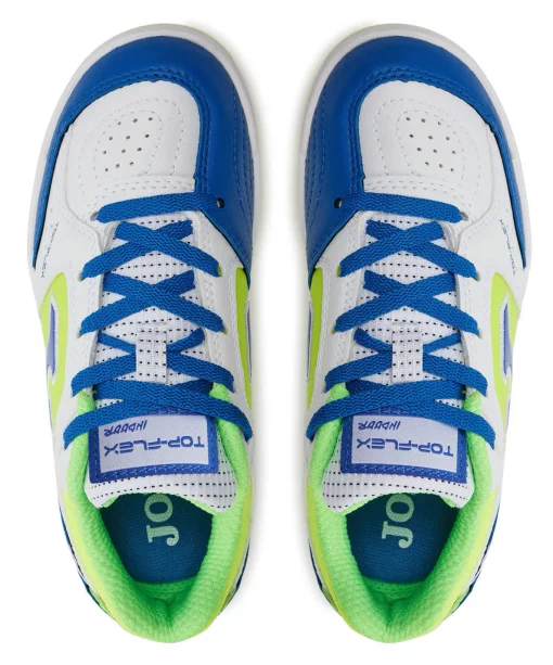 Футзалки дитячі Joma TOP FLEX білий, синій Діт 38