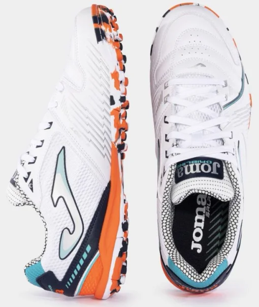 Сороконіжки Joma DRIBLING білий, помаранчевий Чол