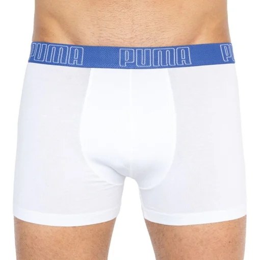 Труси-боксери Puma YD BOLD STRIPE BOXER 2P синій, чорний, білий Чол M
