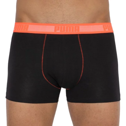 Труси-шорти Puma WORLDHOOD STRIPE TRUNK 2P чорний, червоний, синій Чол S