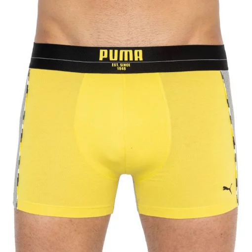 Труси-боксери Puma STATEMENT BOXER 2P жовтий, сірий Чол S