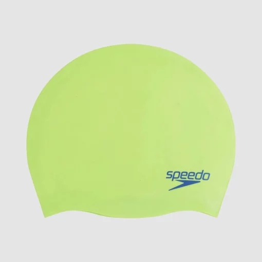 Шапка для плавання Speedo MOULDED SILC CAP AU світло-зелений Діт OSFM
