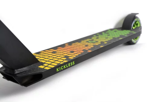 Самокат трюковий Schildkröt Kickless Forest чорно-зелений Уні Max:100 кг