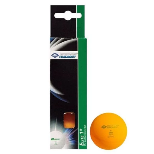 М'ячі для настільного тенісу Donic-Schildkrot Elite 1* 40+ (3)
