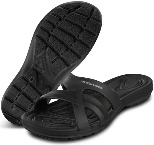 Шльопанці Aqua Speed PANAMA 9871 чорний Жін 42