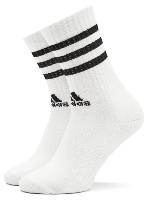 Шкарпетки Adidas 3S C SPW CRW 3P білий, чорний Уні L (43-45)