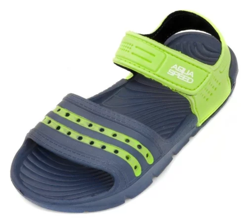 Сандалії Aqua Speed NOLI 6955 темно-синій, зелений Діт 34