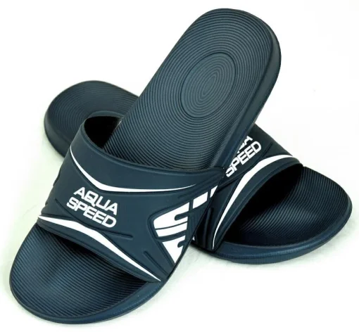 Шльопанці Aqua Speed DAKOTA 6816 темно-синій, білий Чол 45