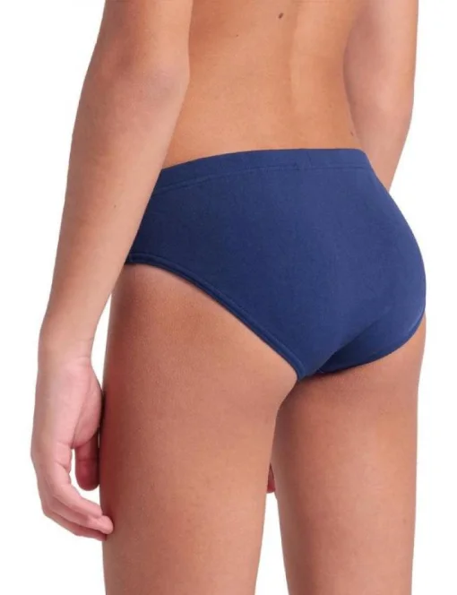 Плавки Arena REFLECTING SWIM BRIEFS темно-синій, білий Діт 152 см