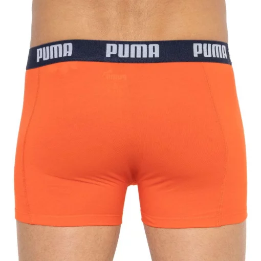 Труси-боксери Puma BASIC BOXER 2P синій, помаранчевий Чол S