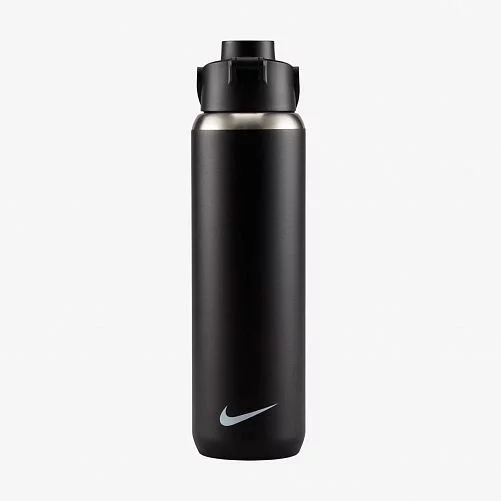 Пляшка Nike SS RECHARGE CHUG BOTTLE 24 OZ чорний, білий Уні 709 мл