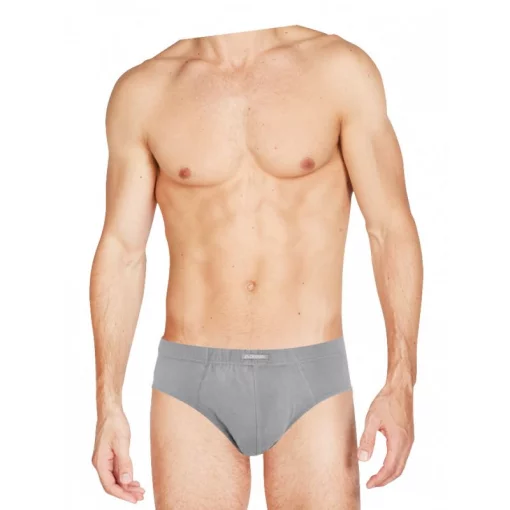 Труси-сліпи Kappa Slip Uomo Elastico Esterno logato сірий Чол M