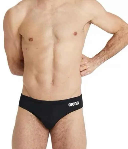Плавки-сліпи Arena TEAM SWIM BRIEFS SOLID чорний Чол 90