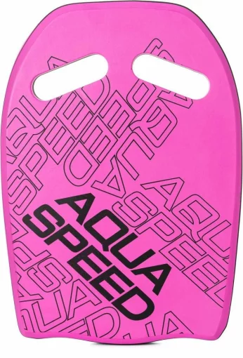 Дошка для плавання Aqua Speed WAVE KICKBOARD 3980 рожевий Уні 43x28x3,6cм