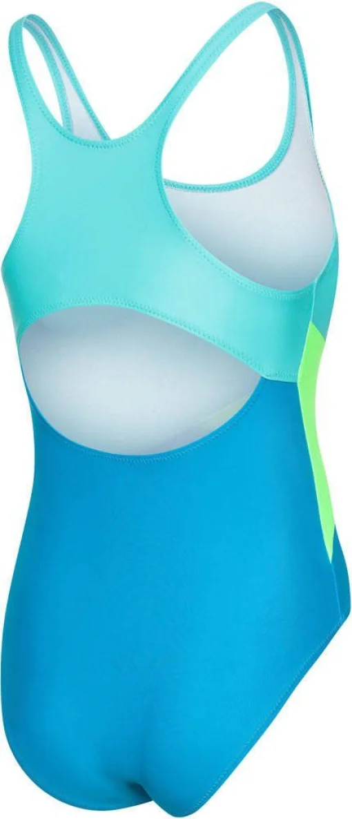 Купальник для дівчат Aqua Speed POLA 8592 світло-бірюзовий, бірюзовий, салатовий Діт 116см