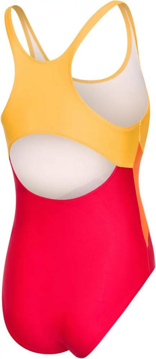 Купальник для дівчат Aqua Speed ​​POLA 8611 жовтий, червоний, помаранчевий Діт 134см