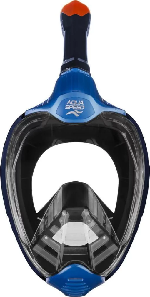 Повнолицьова маска Aqua Speed VEIFA ZX 9856 синій, червоний S/M (554-10)