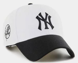 Кепка 47 Brand MLB NEW YORK YANKEES SURE SHOT білий, чорний Уні OSFA