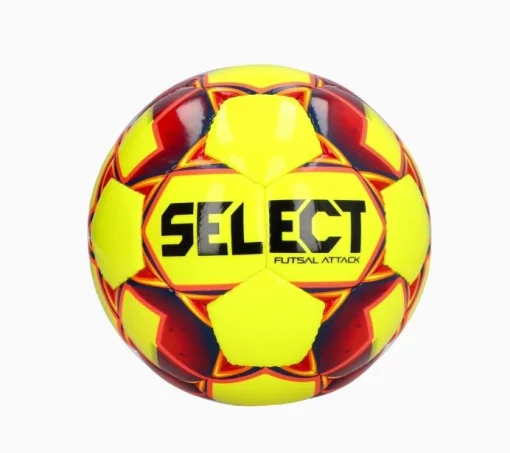 М'яч футзальний Select FUTSAL ATTACK жовтий, червоний Уні 4
