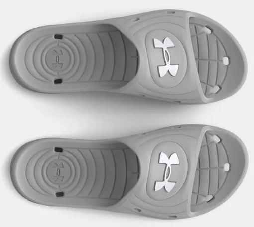 Шльопанці Under Armour W Locker IV SL сірий Жін 9 US (26 см)