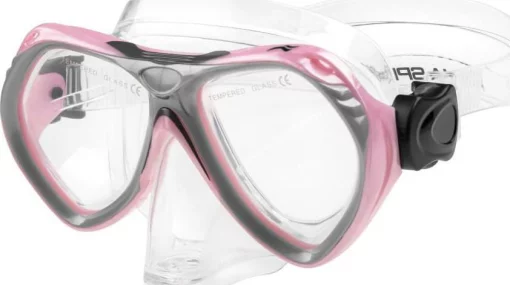 Набір маска і трубка Aqua Speed AURA + EVO 9948 рожевий Діт One Size