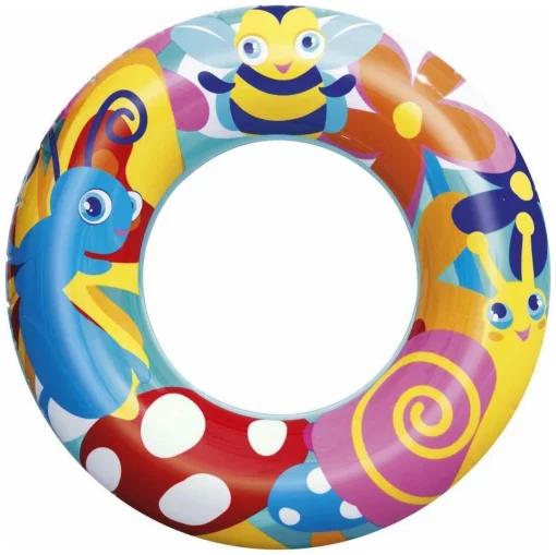 Плавальне кільце Aqua Speed BESTWAY DESIGNER 51 см мультиколор Діт age 3-6