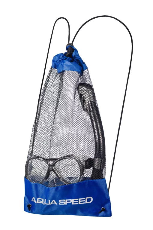 Набір маска і трубка Aqua Speed Manus + Borneo 8238 чорний Уні OSFM