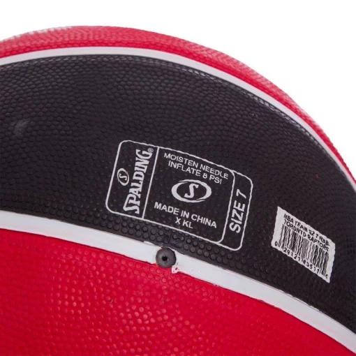 М'яч баскетбольний гумовий SPALDING 83511Z NBA TEAM-TORONTO RAPTORS №7