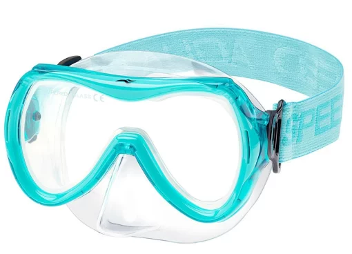 Набір маска і трубка Aqua Speed ALIZE FS + SAMOS 61091 бірюзовий Діт OSFM