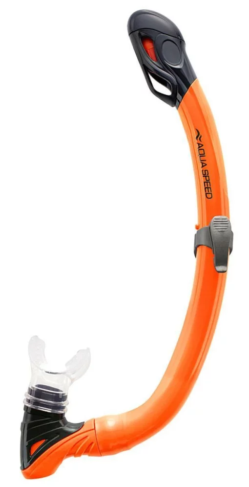 Набір маска і трубка Aqua Speed ALIZE FS + SAMOS 61090 помаранчевий Уні OSFM