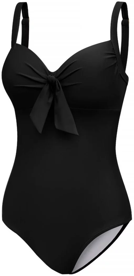 Купальник закритий для жінок Aqua Speed ELENA 61184 чорний Жін 38