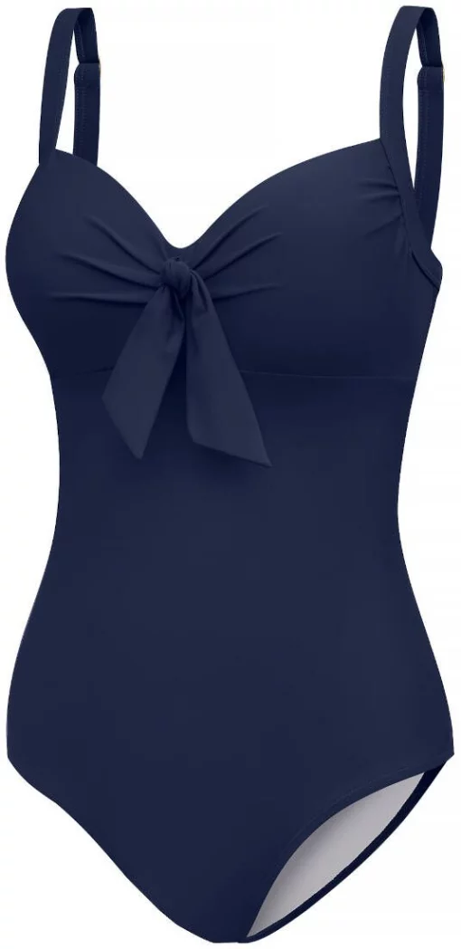 Купальник закритий для жінок Aqua Speed ELENA 61203 темно-синій Жін 40