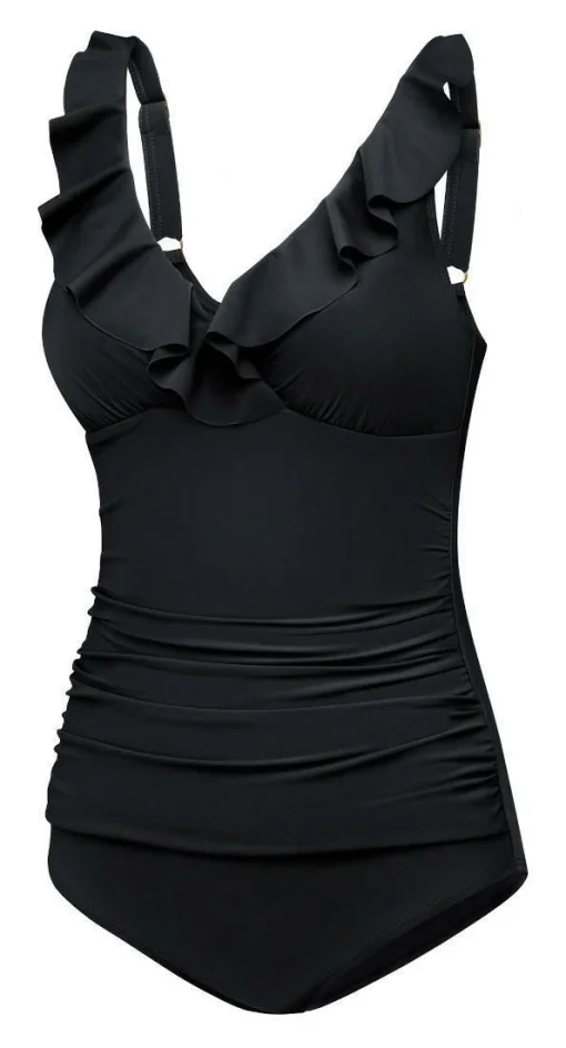 Купальник закритий для жінок Aqua Speed LYDIA 61371 чорний Жін