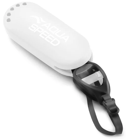 Чохол для окулярів Aqua Speed Silicone goggle case білий Уні OFSM