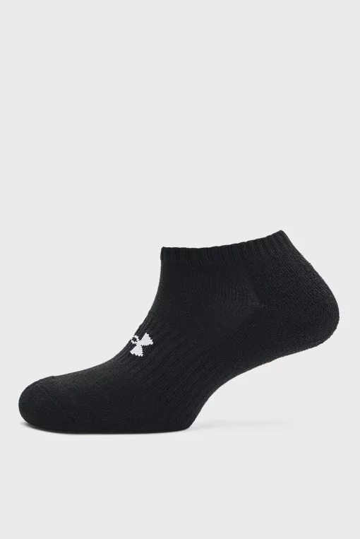 Шкарпетки Under Armour Core No Show 3pk чорний Уні MD