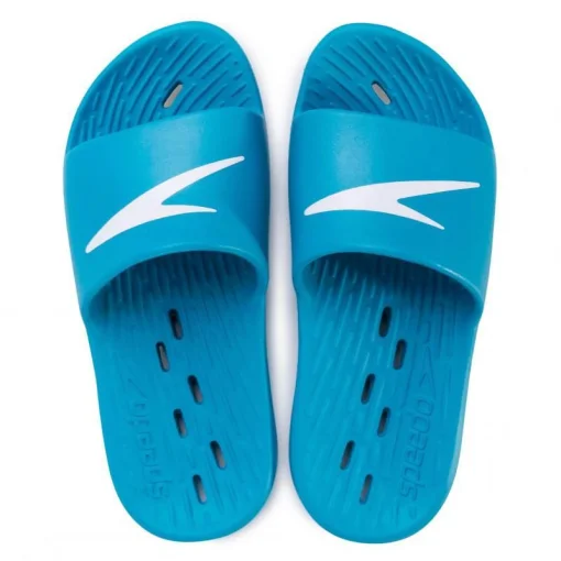 Шльопанці Speedo SLIDES ONE PIECE JU BLUE/WHITE блакитний, білий Діт 38