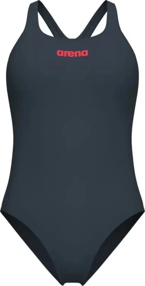 Купальник закритий для жінок Arena TEAM SWIMSUIT SWIM PRO SOLID темно-сірий Жін