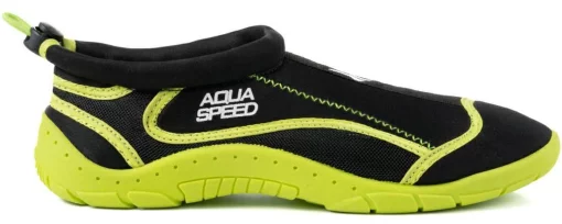 Аквашузи Aqua Speed AQUA SHOE MODEL 28A 9162 чорний, жовтий Уні 38
