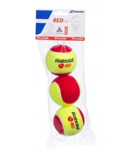 М'ячі для тенісу Babolat RED Felt 3 ball