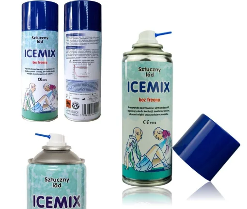 Охолоджуючий спрей "заморозка" спортивна ICEMIX "400мл. * 12 шт.(Польща)
