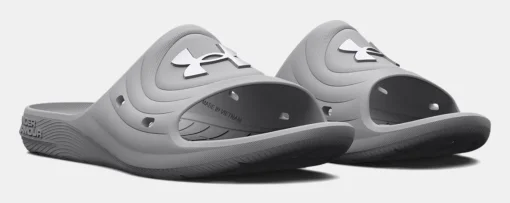 Шльопанці Under Armour W Locker IV SL сірий Жін 9 US (26 см)