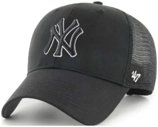 Кепка-тракер 47 Brand MLB NEW YORK YANKEES BRANSON чорний Уні One Size