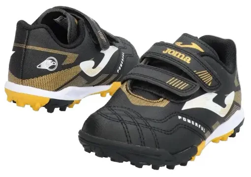 Сороконіжки дитячі Joma POWERFULL чорний, золитистий, білий Діт
