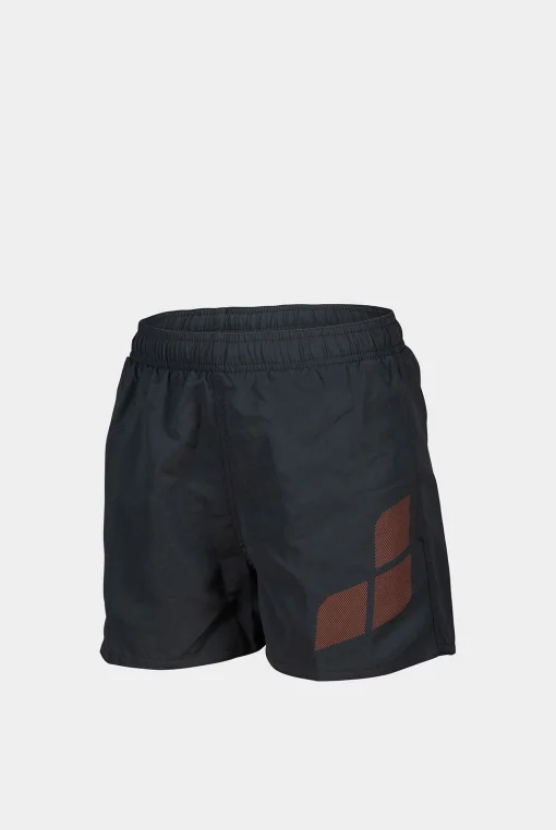 Шорти для плавання Arena BEACH SHORT LOGO R сірий, помаранчевий Діт 140см