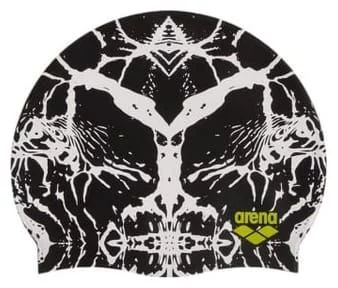 Шапочка для плавання Arena PRINT 2 чорний, білий Уні OFSM