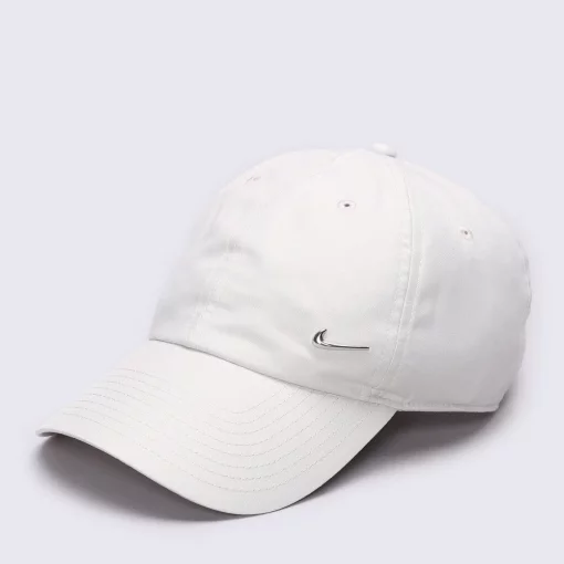 Кепка Nike U NSW DF H86 METAL SWOOSH CAP сіро-білий Уні MISC