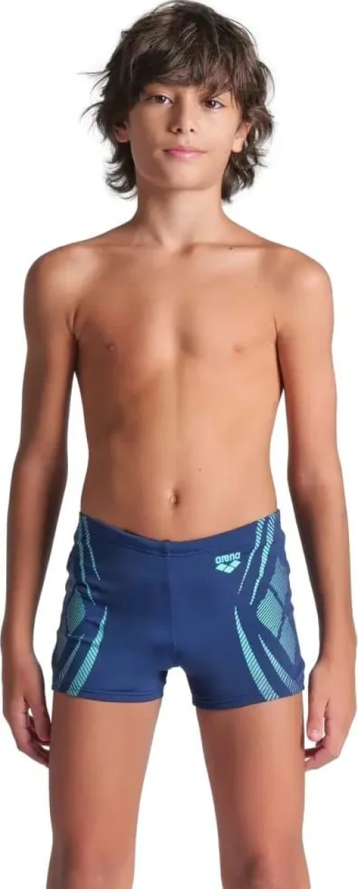 Плавки-шорти для хлопчиків Arena POSEIDONIA SWIM SHORT синій, блакитний дитячий 128 см (009008-708)
